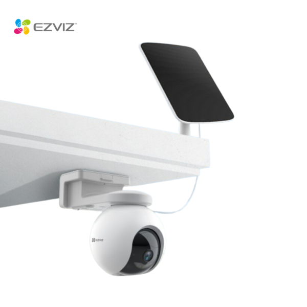 HB8 Battery-Powered Pan & Tilt Wi-Fi Camera - Solar Panel Included
