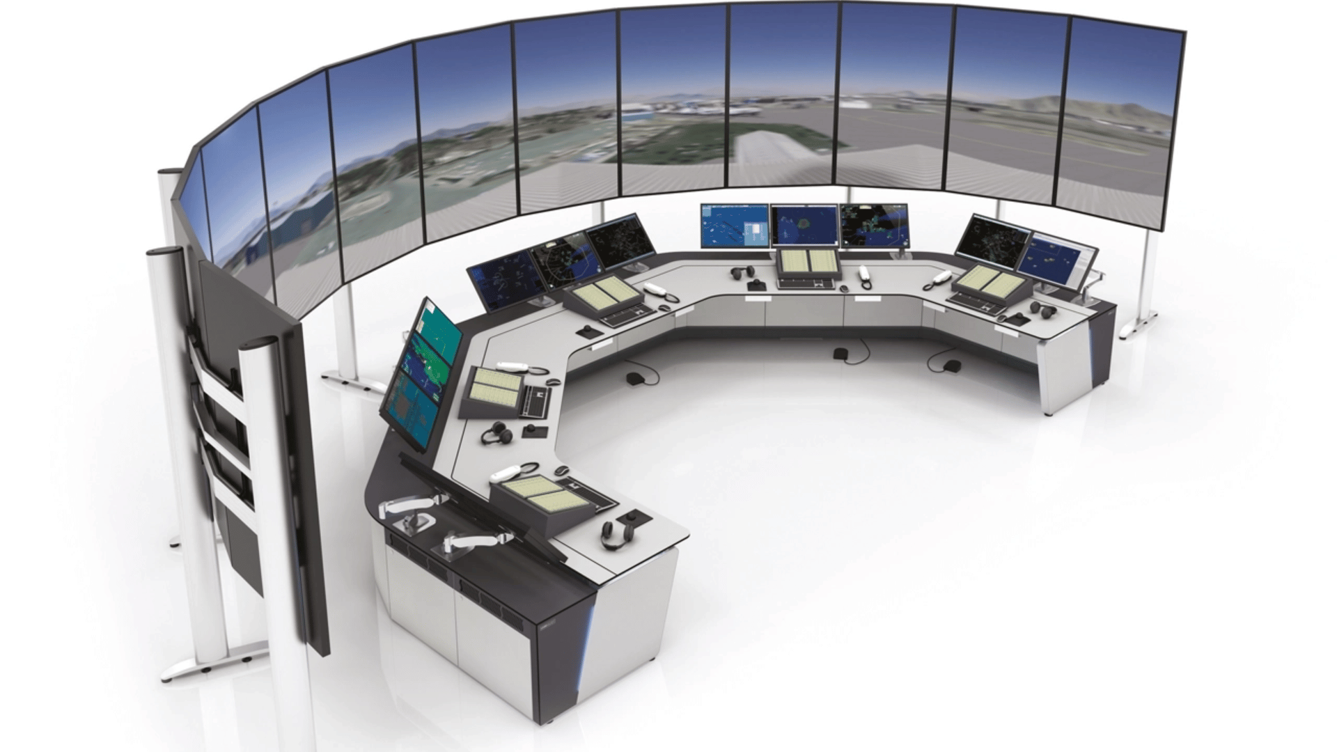 Control Room Ergonomic Furniture - Alberta Malta